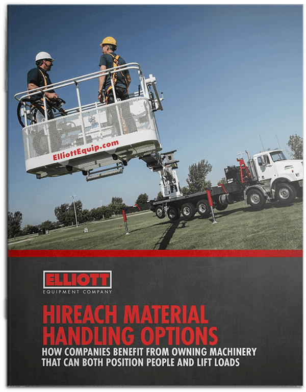 HiReach A better material handling option brochure cover