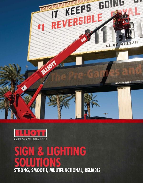 Sign and Lighting Industry brochure cover
