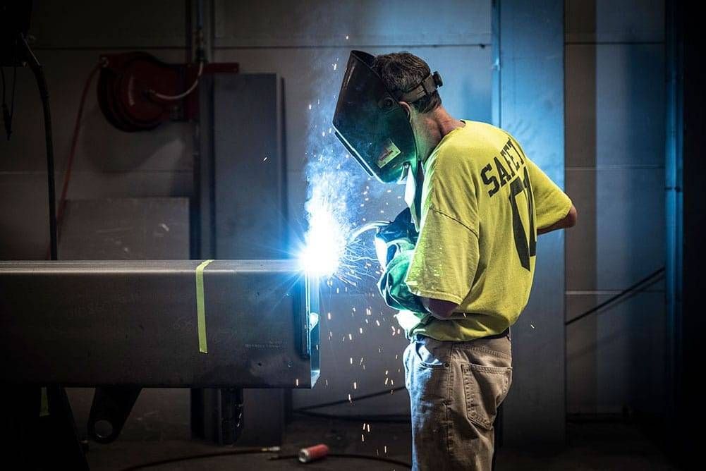 welder at work welder at work