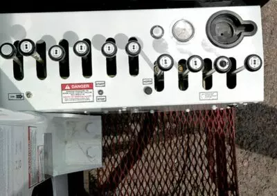 1838 truck controls shown from above