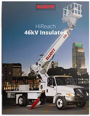 HiReach 46 kV Insulated brochure cover