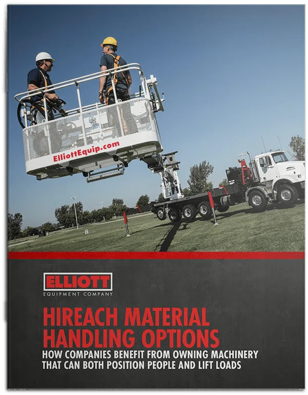 HiReach A better material handling option brochure cover